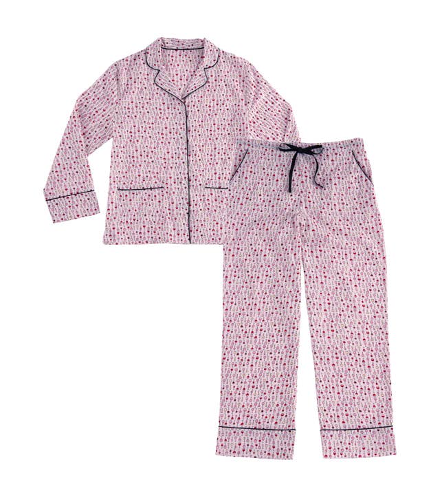 PINK WINE NIGHT PAJAMAS