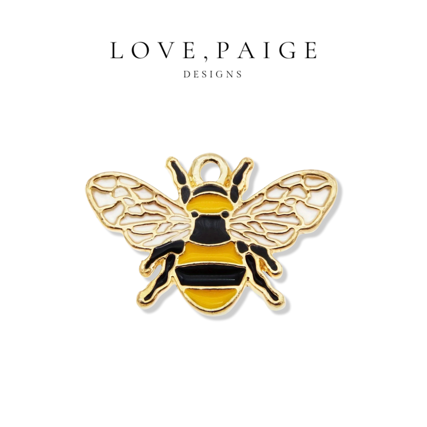 Bee Gold Charm