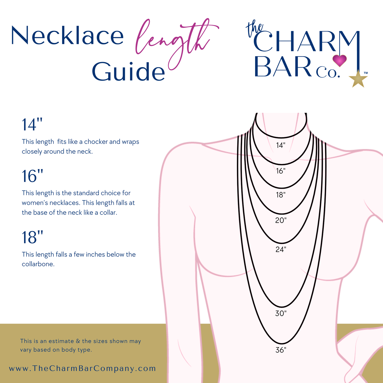 *Gold Paige Necklace