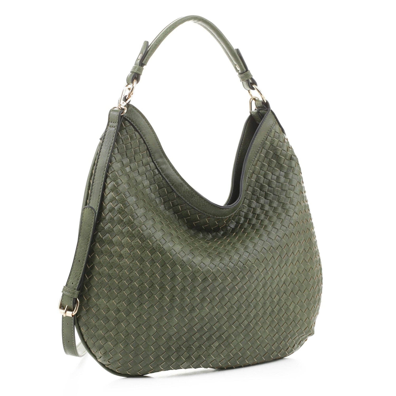 FC19218 Nora Woven Hobo Bag