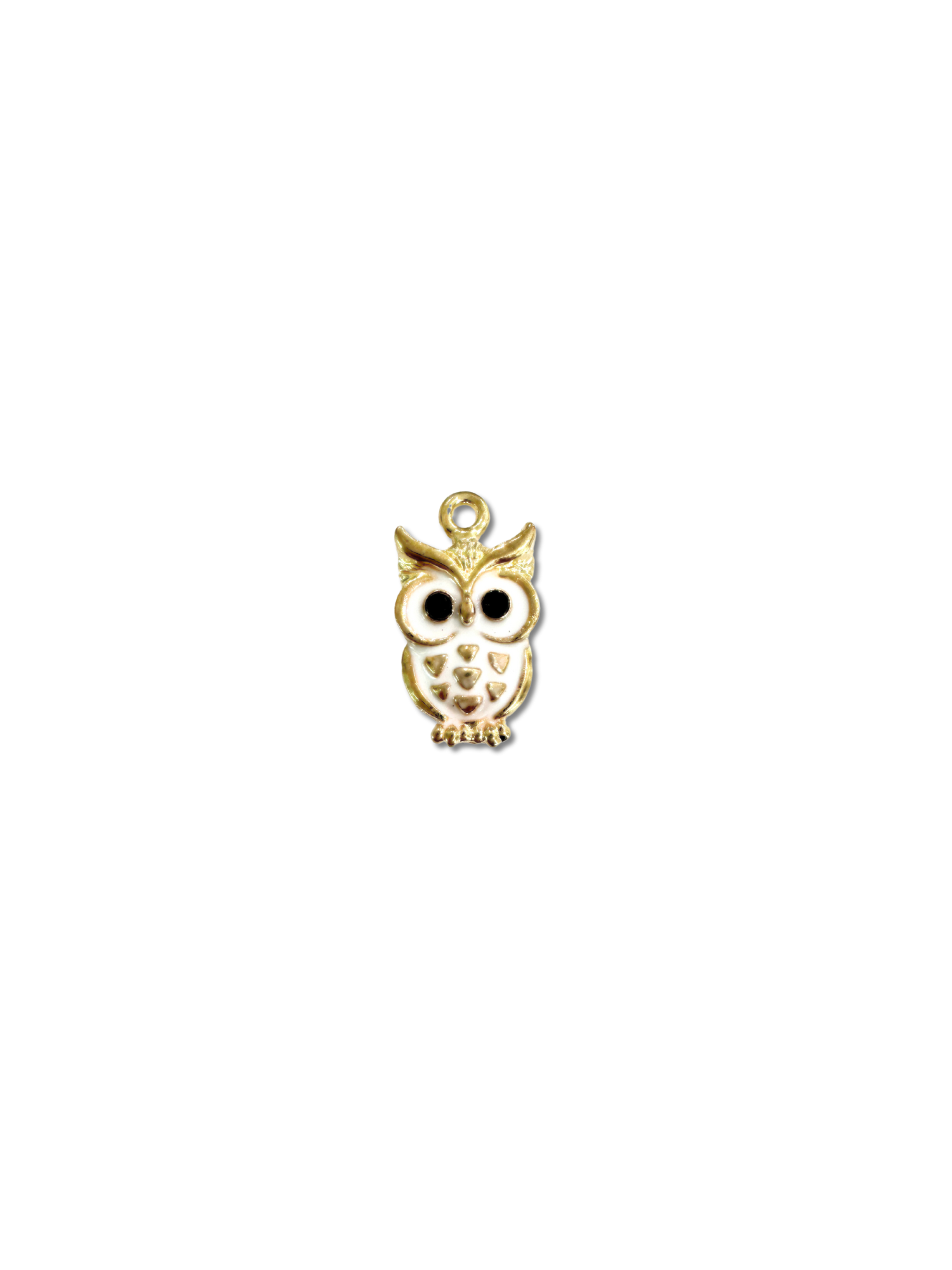 * Gold Wise 'Ole Owl Charm