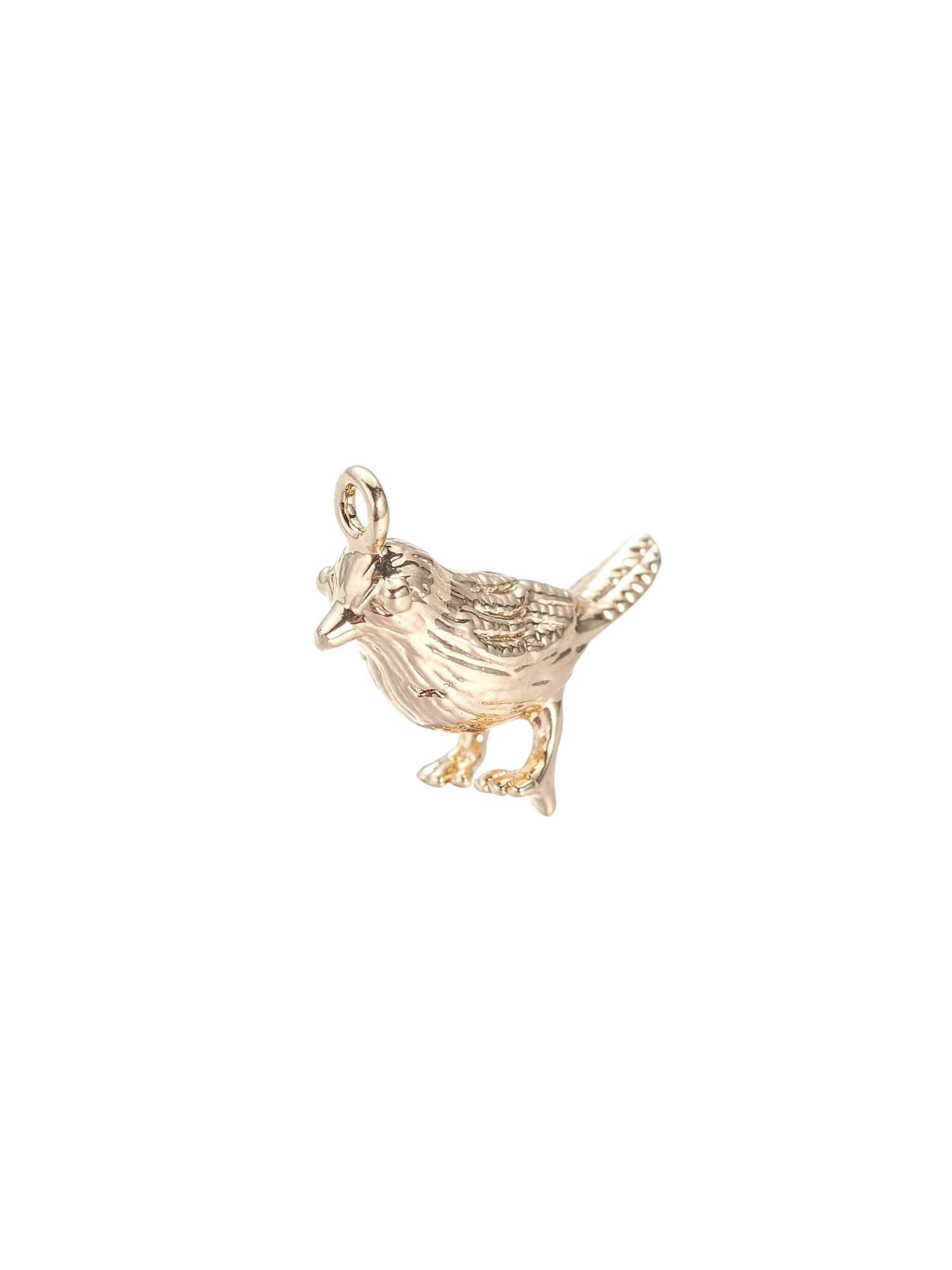 Gold Dainty Bird Charm