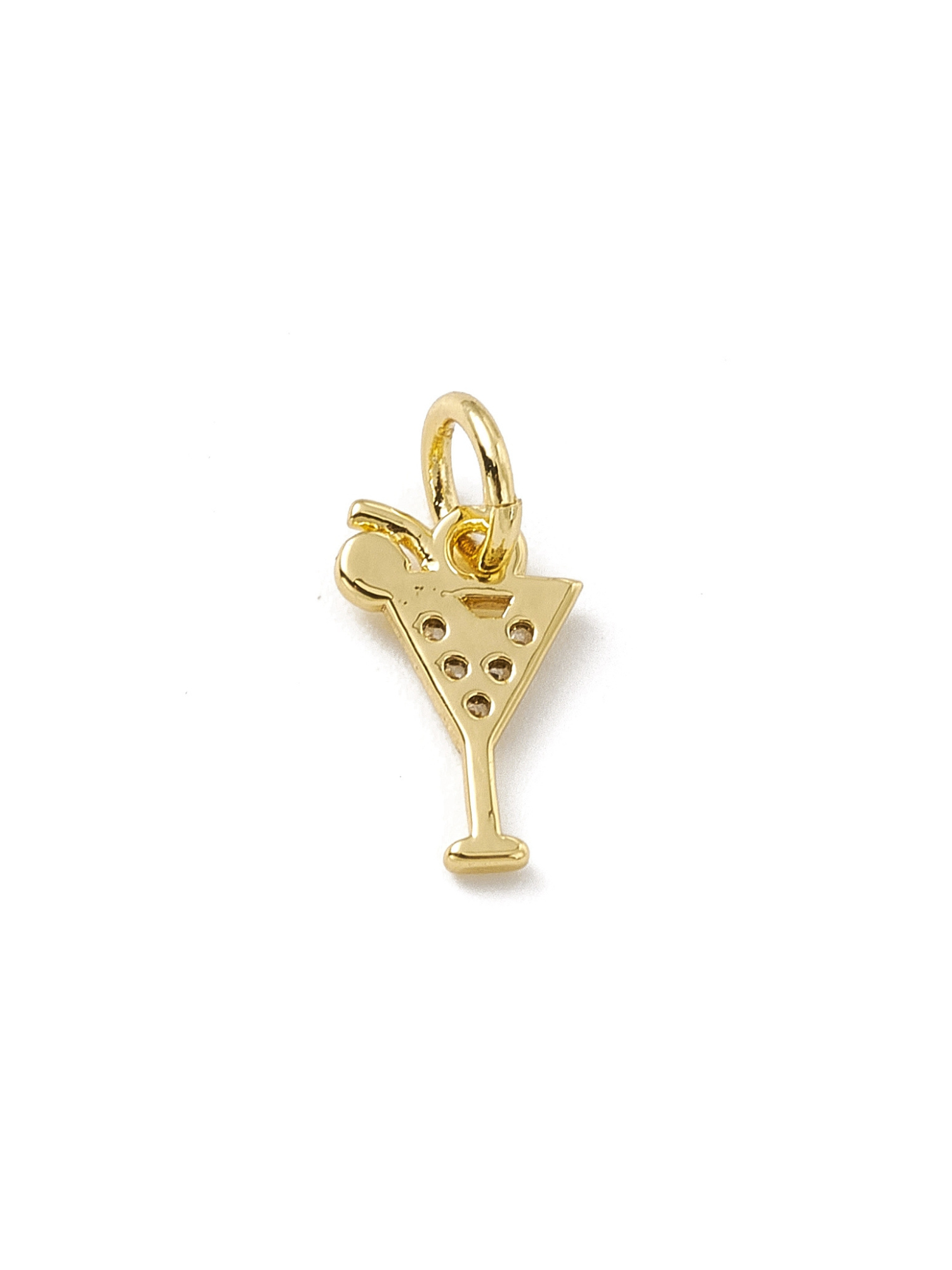 Gold Cocktail Hour Charm