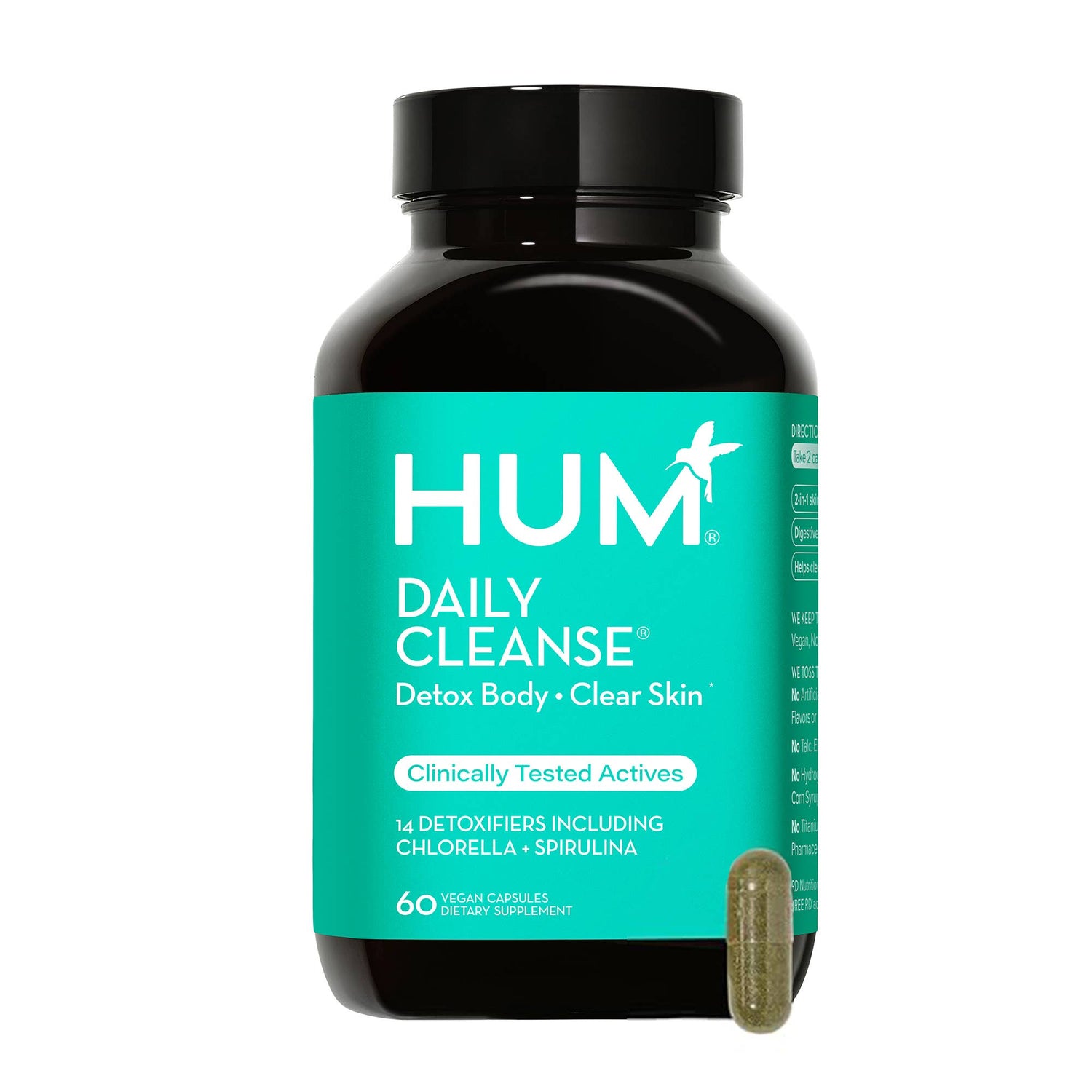 DAILY CLEANSE CAPSULES FOR SKIN & BODY DETOX