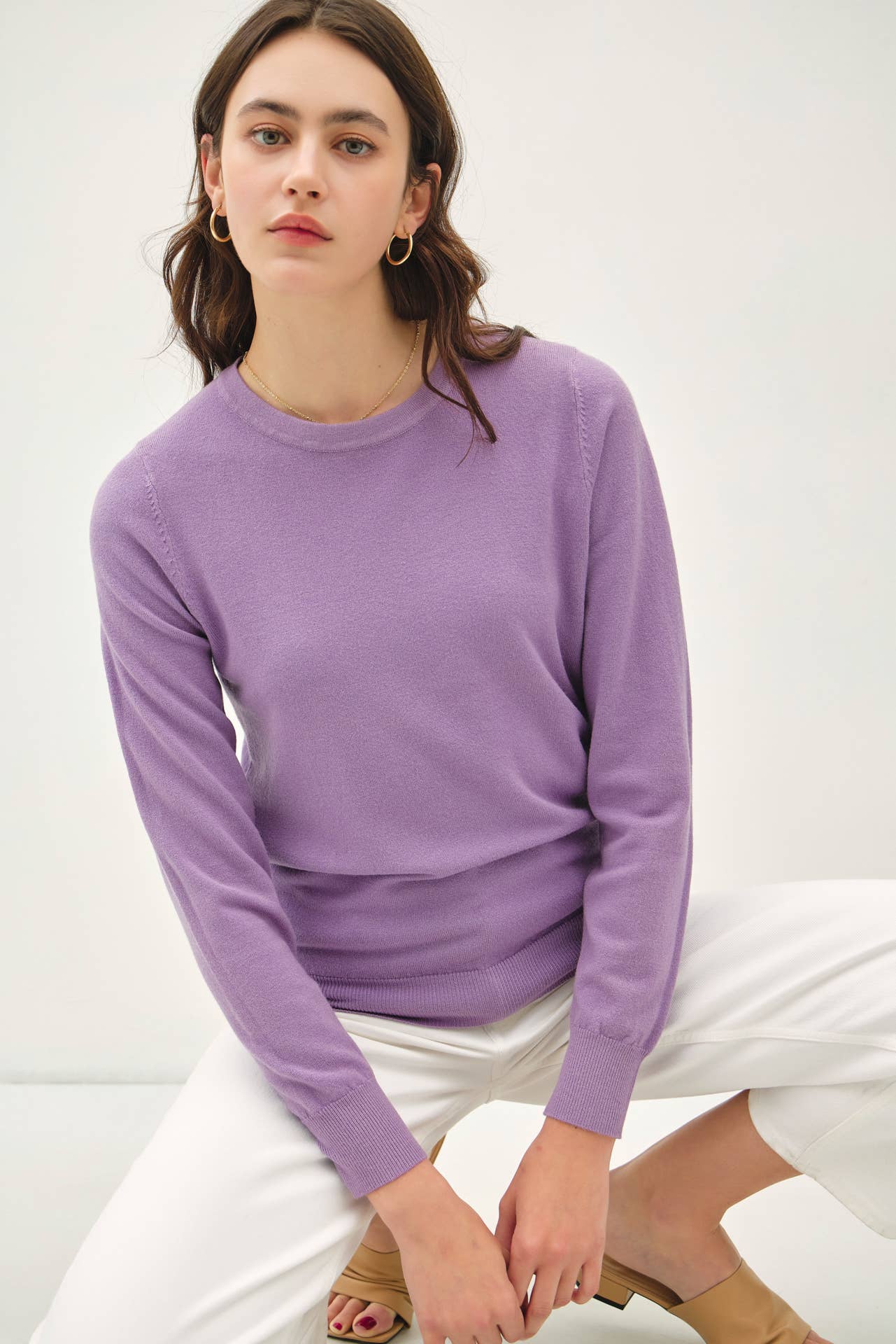 BE COOL SOFT KNIT SWEATER