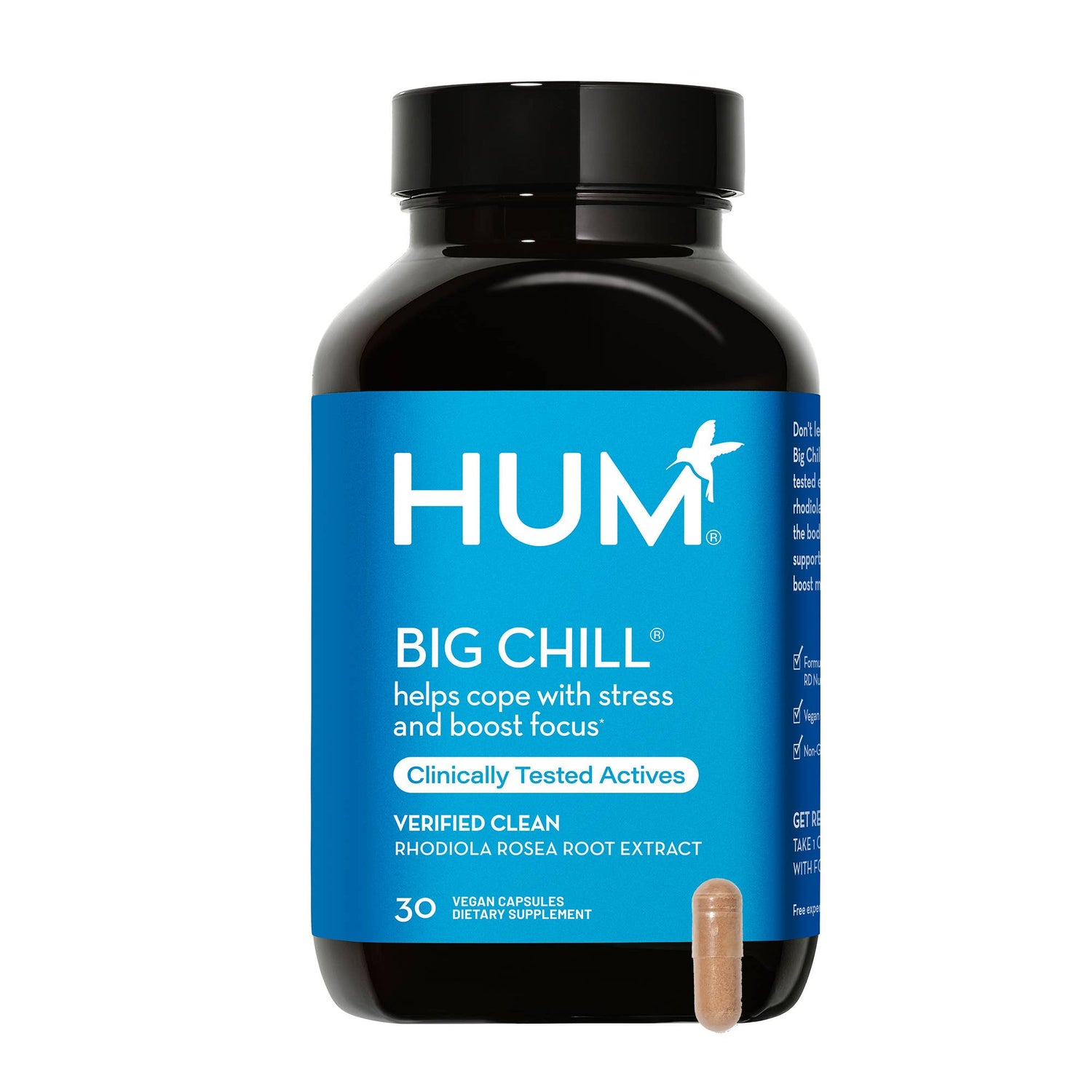 BIG CHILL CAPSULES FOR REDUCING STRESS SYMPTOMS